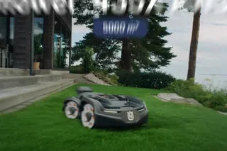 Husqvarna Automower 435X AWD NERA on lawn